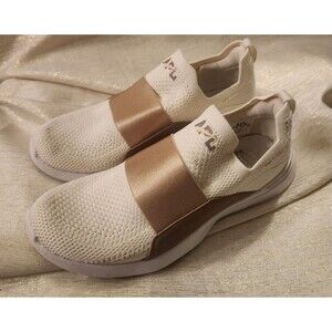Athletic Propulsion Labs APL TechLoom Bliss Cream Gold Shoes Sneakers Size 7